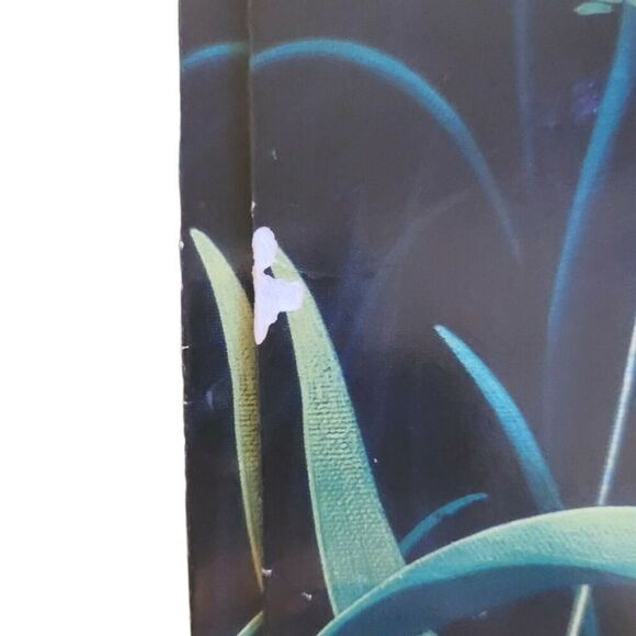 Vintage Mead White Tiger & Butterfly 2 Pocket Portfolio Folder New 2003 Schimmel - Picture 4 of 5